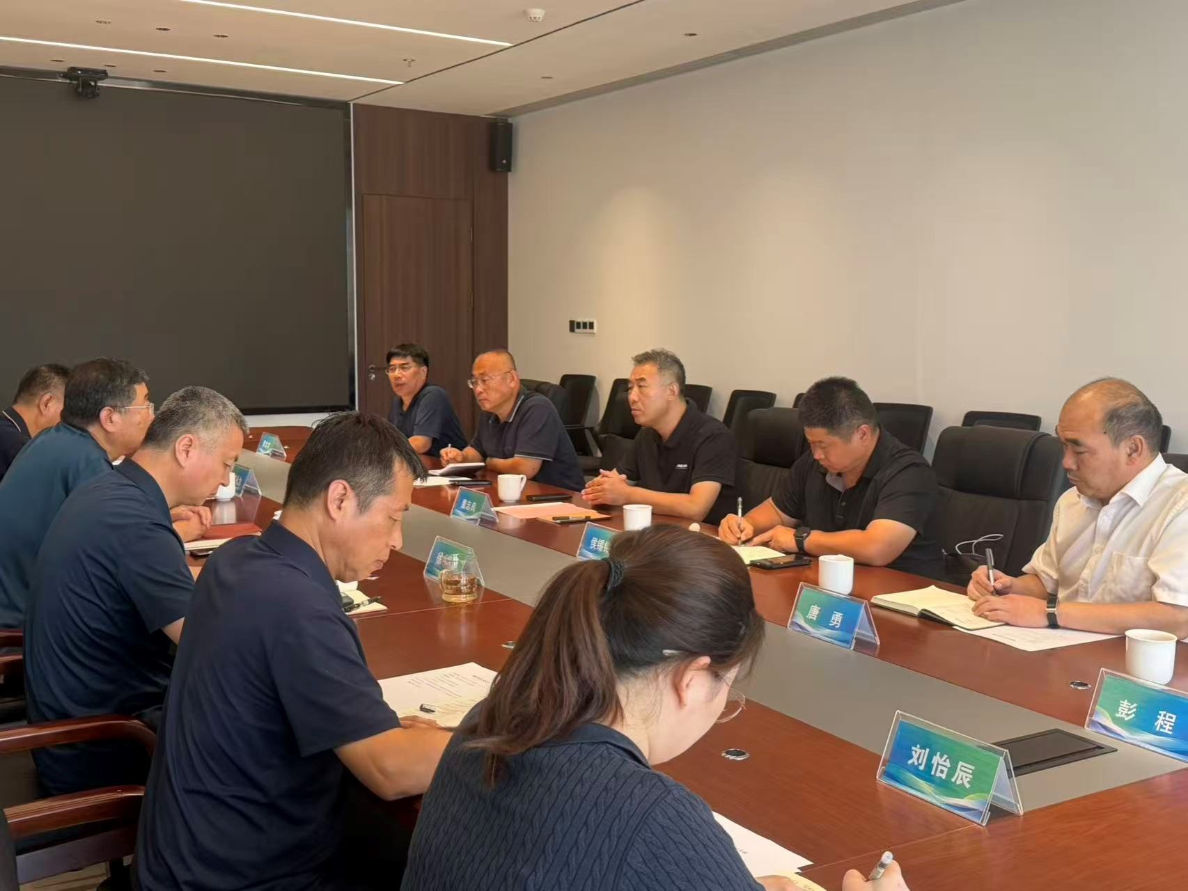 深耕水利国企拓岗位·产教研融合赋新能——我校赴河北水发集团开展校企深度对接