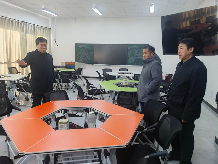 副校长于振海到高新区校区开展调研